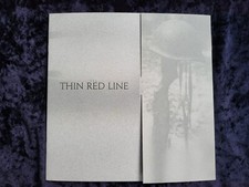 The Thin Red Line british fold out synopsis and credits card