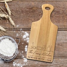 Unique Personalised Quality Wooden Chopping Board Birthday Gift Laser Engraved