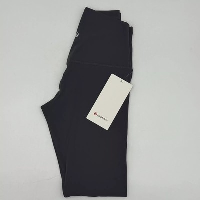 Lululemon Black Align Womens Yoga Pants 25'' High Rise Leggings All Size