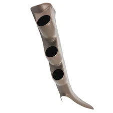 GlowShift Tan Triple Gauge 52mm Pillar Pod for 2000-2006 GMC Sierra Duramax