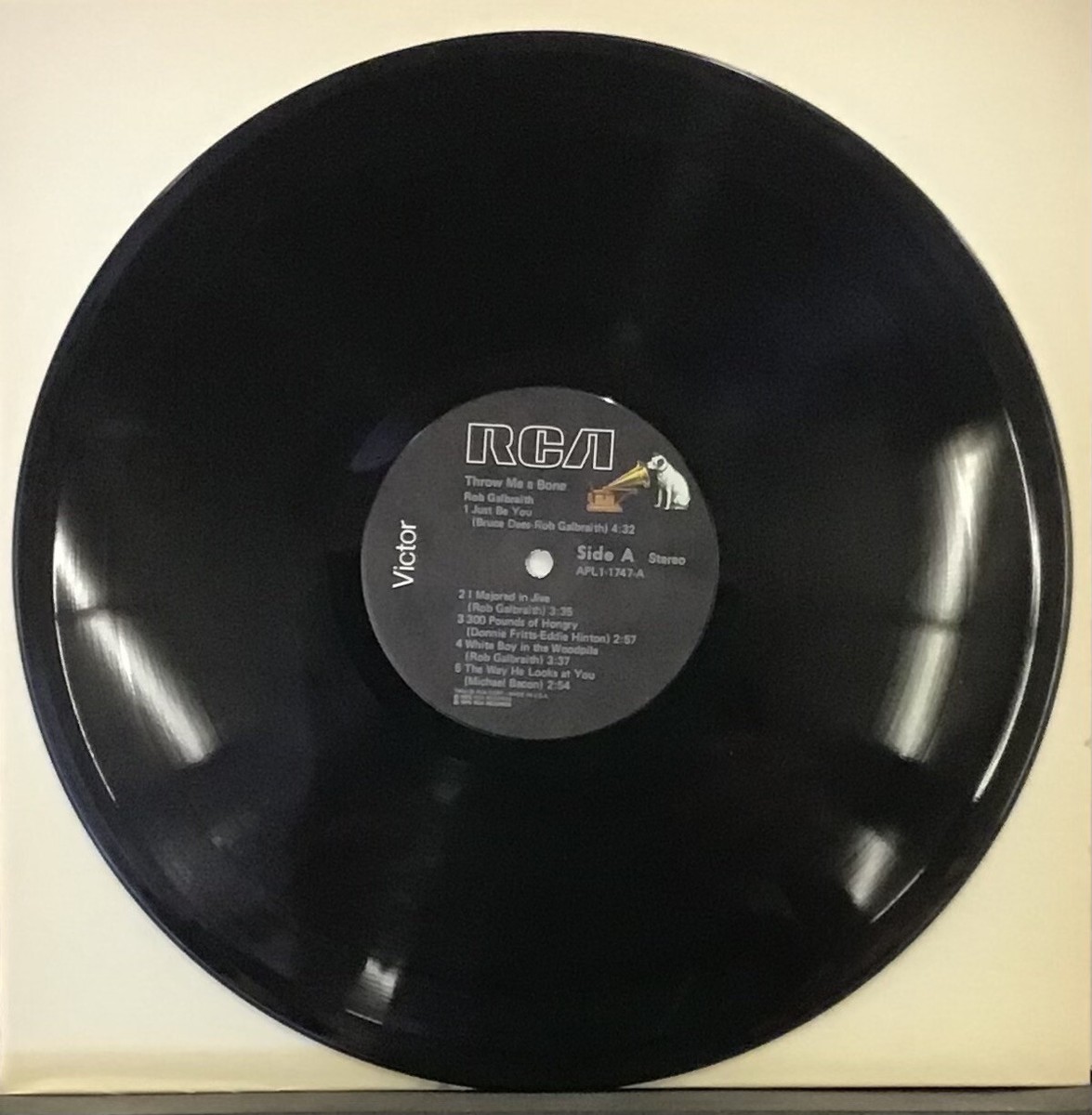 Rob Galbraith - Throw Me A Bone LP 1976 RCA Victor | eBay