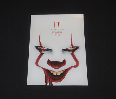 IT Chapter Two Pennywise Official 2019 CineMark Movie Poster 17'' x 12'' NEW