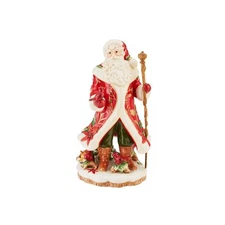Fitz and Floyd Cardinal Christmas Collectible Figurine, Muli Colored