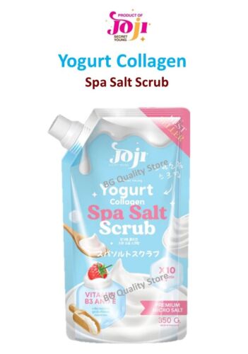 JOJI Spa & Sliky Salt Scrub 350g. Gluta VitC Yogurt Exfoliate Bright Smooth Skin - Picture 13 of 21