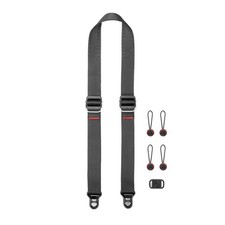Peak Design Slide Lite Camera Strap, Black, Configurable as a 145 cm, Black 