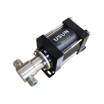 USUN Model:XH16 Ratio 16:1 Pneumatic driven Liquid/Hydraulic testing pump#NEW