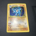 Pokemon Machamp Base Set 8/102 1st Edition Holo Rare MP