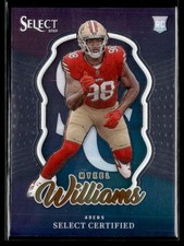 2025 Panini Select Football Certified #7 Mykel Williams Rookie RC
