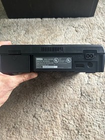 Sega Saturn Model 2 Console MK-80000A Black System 2 Controllers & Manual Tested
