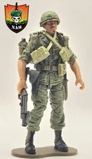 VIETNAM US ARMY Grenadier w/ Gear - Marauder GR 1:18 Scale 4" GI Joe Type Figure
