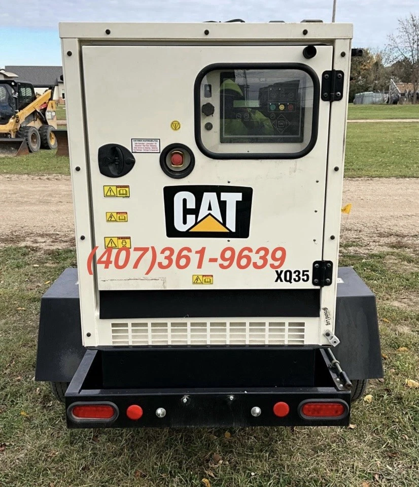 CATERPILLAR XQ35 Trailer Mounted DieselGenerator LOW HOUR MACHINE!! BEST DEAL - Image 2 of 4