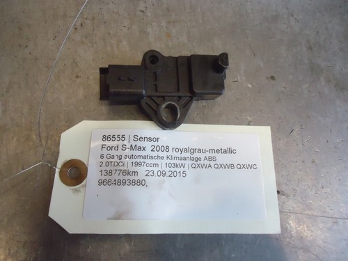 Ford S-Max Sensor 9664893880 2.0TDCi 103kW QXWA QXWB QXWC 86555