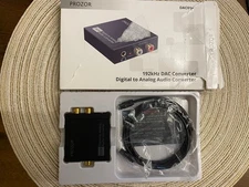 PROZOR 192KHz Digital to Analog Audio Converter DAC Digital DAC01S