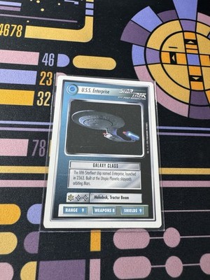 Star Trek CCG U.S.S. Enterprise Decipher Premiere 1995 Beta