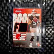 2025 Panini Absolute Dillon Gabriel #RF-DGL RC Rookie Force Relic Mem Browns 🔥