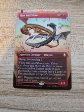 Ran and Shaw (Borderless) Avatar: The Last Airbender Foil