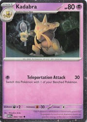 Kadabra 064/165 Cosmos Holo Promo (Scarlet & Violet 151)