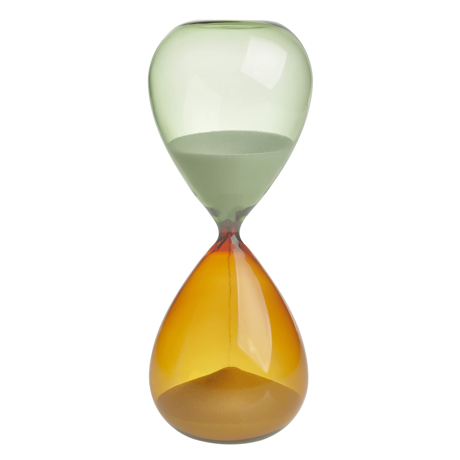 Sablier analogique 18.6010.02.41 haut de gamme en verre de laboratoire 30 min