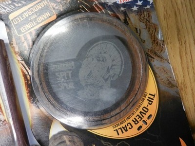 NIP Fox Pro Crooked Spur Series Turkey Call Spit-N-Spur Crystal
