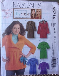 McCall's Sewing Pattern 5714 Size 4 12 Jackets