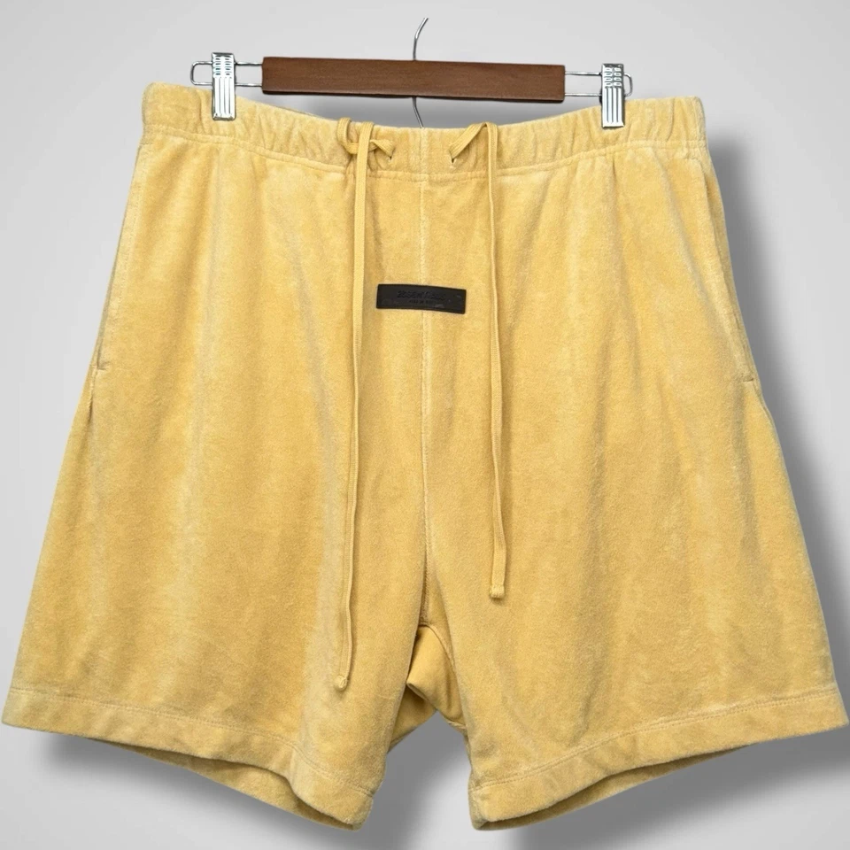 Sudadera Essentials Fear of Gods Toscana Ligera Para Hombre Mediana Forrada Cordón Foto 2 de 4