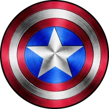 Captain America Shield Logo Sticker Vinyl Decal comic | Sizes window door