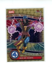 2026 Topps Finest Fantastic Four Jack Of Hearts #064 Uncommon Superfractor 1/1