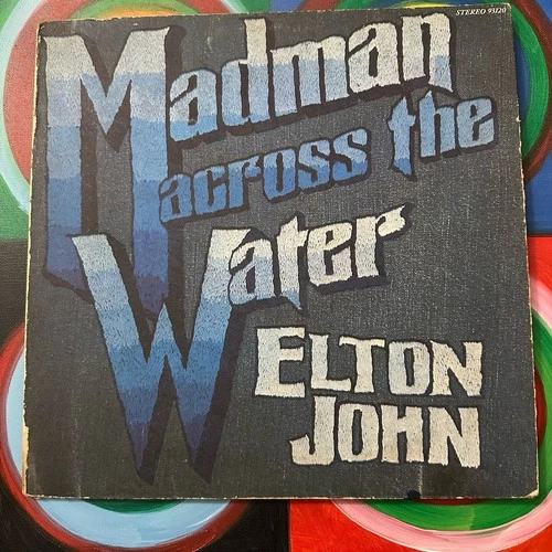 Elton John Madman Across the Water Vinyl LP 1971