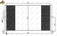 NRF 35603 Klimaanlagenkondensator Aluminium FüR Jaguar Mit Dichtring