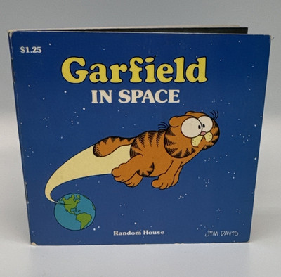 Random House Garfield in Space Jim Davis Paperback Illustrated Ages 4-8