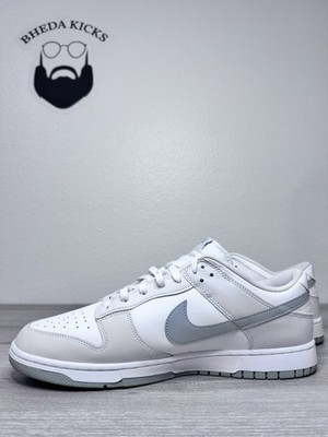 Size 14 - Nike Dunk Low Summit White Light Smoke Grey DV0831-106