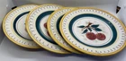 4 Stangl Pottery Terra Rose FRUIT pattern 8” Salad Plates Cherries See All Pics