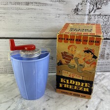Vintage Kiddie Freezer Ice Cream Maker In Original Box