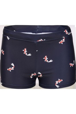 Shiwi Jungen Badehose Schwimmhose Slip KOI SWIMBOXER, Dunkelblau, 152