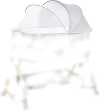 【Only Mosquito Net】 Baby Bassinets Bedside Sleeper 5 in 1,Bedside Bassinet for B