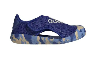 Adidas  Big Kids 1 Altaventure 2.0 Swim Water Beach Sandals Shoes Slides Blue 