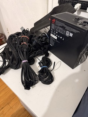 ASUS ROG Strix 1200G 1200W Fully Modular ATX PSU Black SATA/PCIe