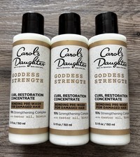 Carol  s Daughter Goddess Strength Curl Restoration Cream 5.1 oz Lot 3