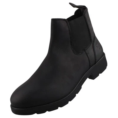 Dockers by Gerli Herren Leder Stiefel Chelsea Boot Schwarz 49ua001-400100