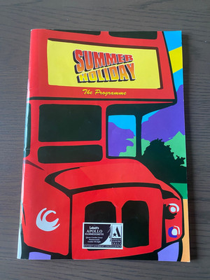 Summer Holiday Theatre Programme Darren Day 1997 Apollo Hammersmith