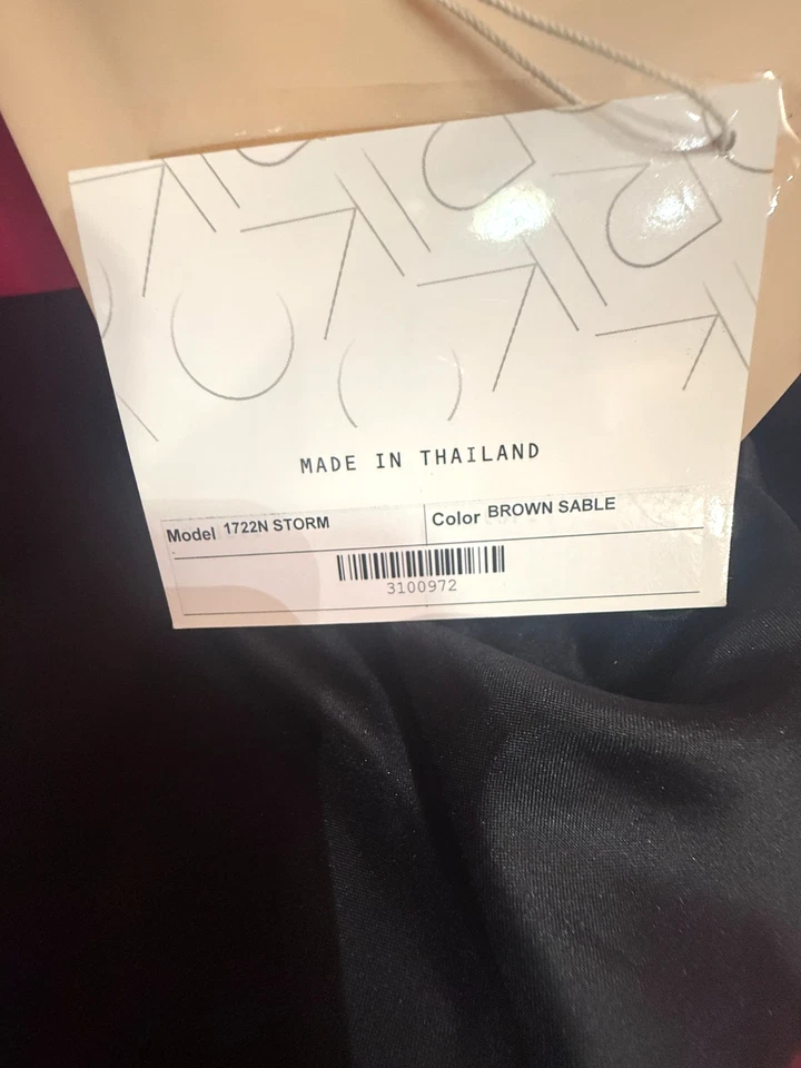 Peluca Noriko "Storm" marrón Sable Foto 3 de 4