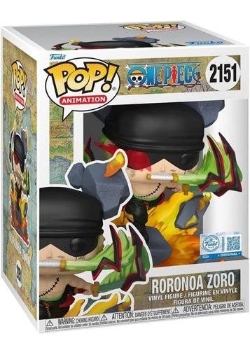 Funko POP! One piece: King Of Hell Zoro # 2151 Amazon Exclusive In Hand