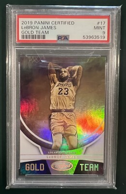 lebron james 17 gold