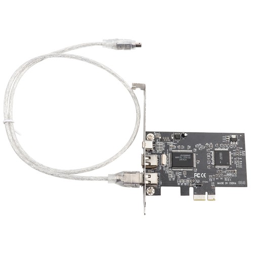 PCI-E PCI Express Controller Card FireWire 1394a Adapter 6Pin 9Pin for Computer - Afbeelding 3 van 12