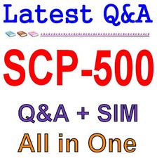 SolarWinds Certified Professional SCP-500 Exam Q A SIM