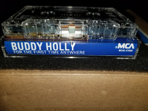 BUDDY HOLLY For the First Time Anywhere Unreleased (Cassette Tape) 📼 MCA MINT❗ - Picture 8 of 8