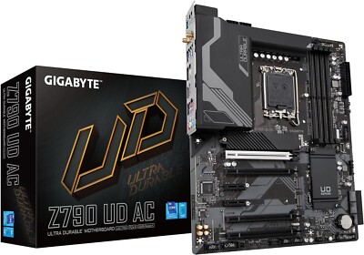GIGABYTE Z790 UD AC LGA 1700 Intel ATX Motherboard with DDR5, Triple M.2 new