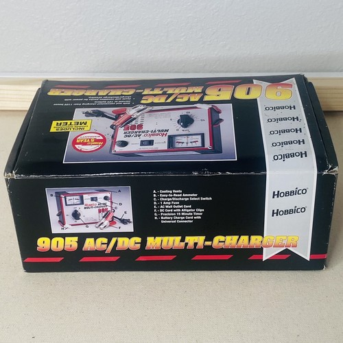 Hobbico AC/DC Multi Charger 905 Vtg NOS New HCAP0150 Peak Detection - Picture 8 of 11