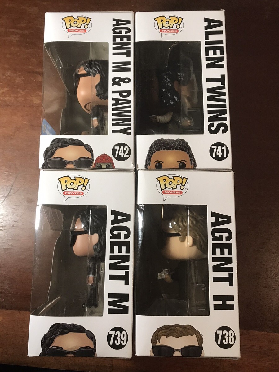 ファンコ ポップ　メン・イン・ブラック:インターナショナル 4体セット ファンコ ポップ FUNKO POP! メン・イン・ブラック