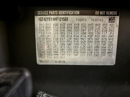 Used Tailgate fits: 2017 Gmc Sierra denali 3500  Grade B - Picture 19 of 24